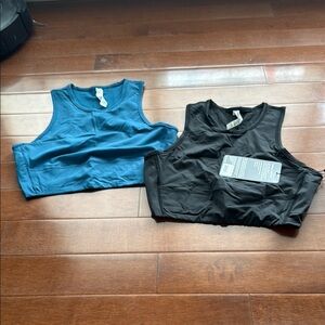 Nathan Interval Crop Running Top Lot of 2 - M